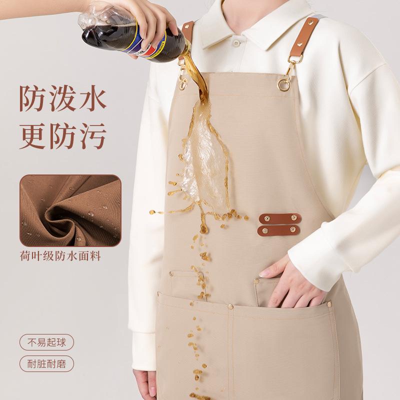 ผ้ากันเปื้อนผ้าใบกันน้ำ พิมพ์โ - Camping Cooking Apron บทวิจารณ์และราคา