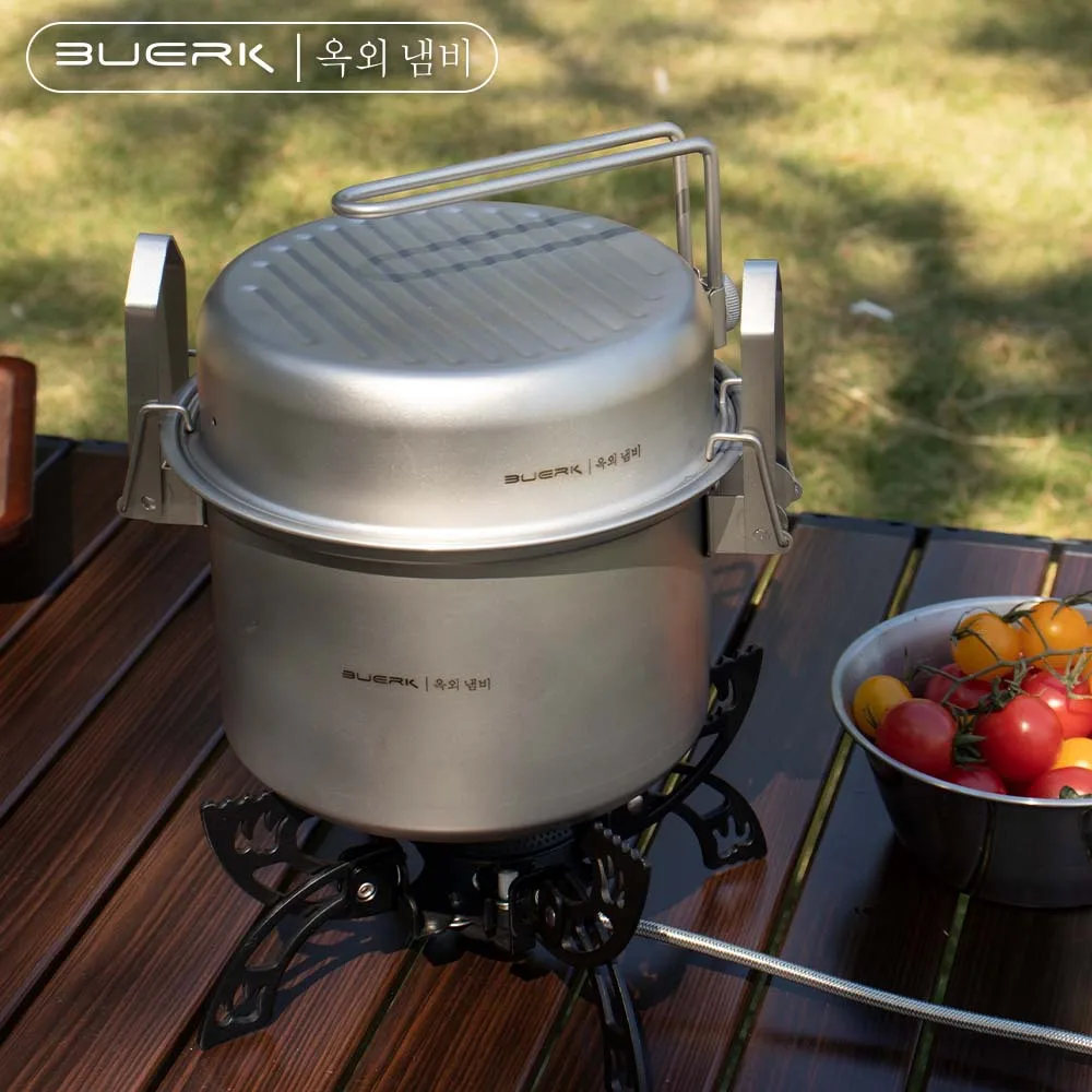 Outdoor Camping หม้อนึ่งและทอด - Camping Cooking Ware บทวิจารณ์และราคา