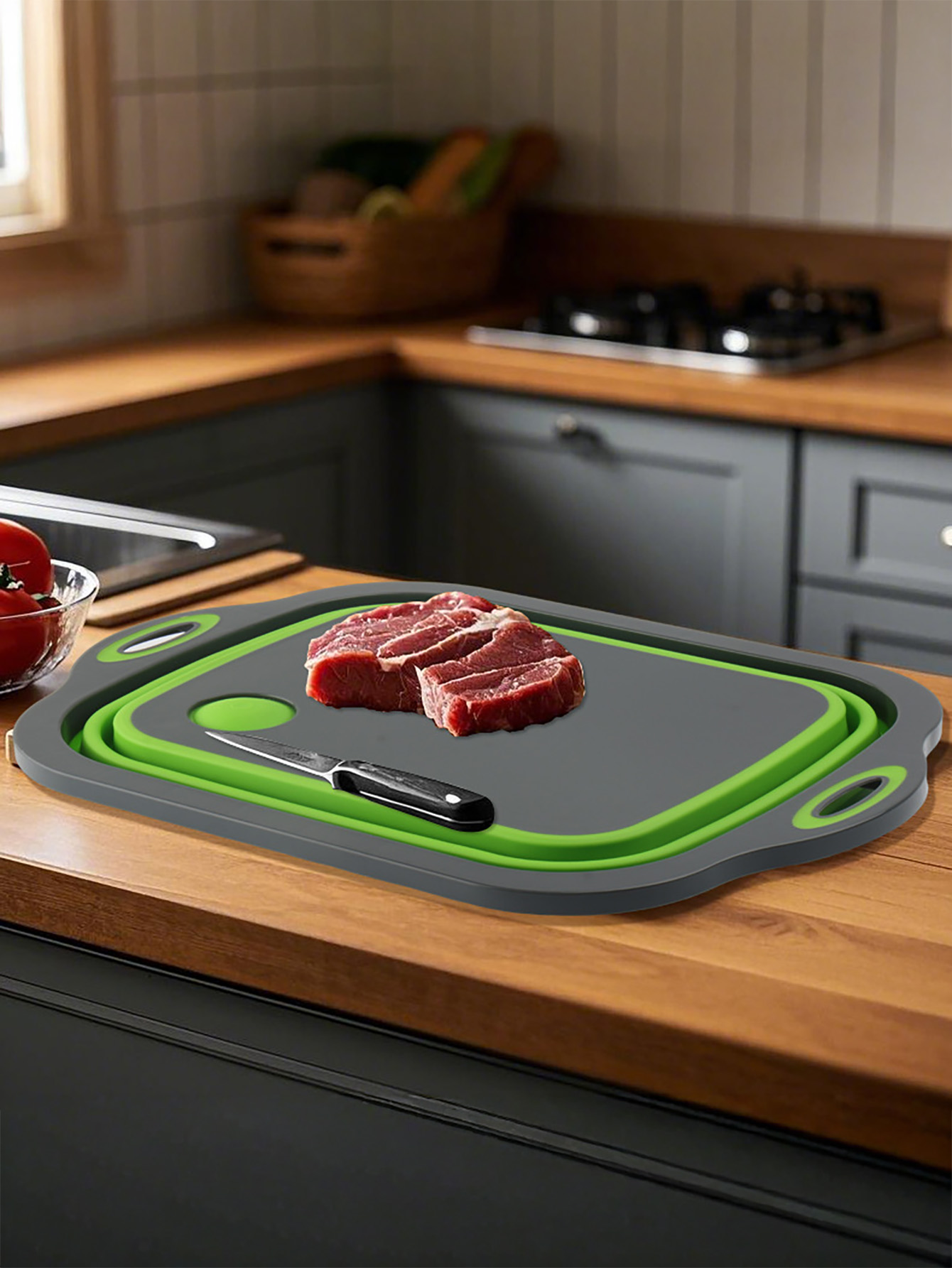 อ่างล้างจานพับได้สำหรับตั้งแคม - Camp Cutting Board บทวิจารณ์และราคา