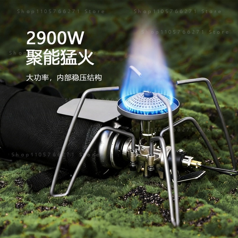 เตาแก๊สแบบพกพาพร้อมตัวปรับแรงด - Cooking Outdoor Camping บทวิจารณ์และราคา