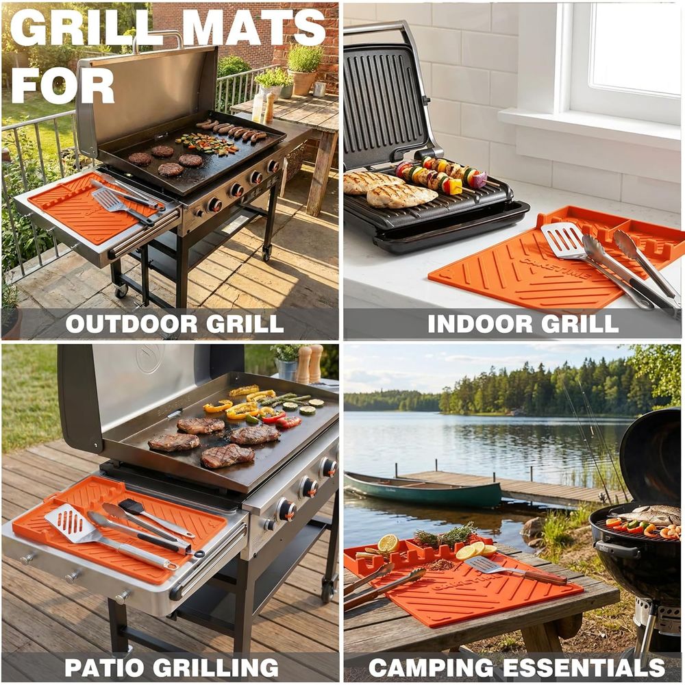 แผ่นรองย่างซิลิโคนหรืออุปกรณ์เ - Cooking Outdoor Camping บทวิจารณ์และราคา