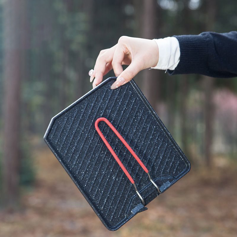 กระทะบาร์บีคิวตั้งแคมป์กลางแจ้ - Camping Cooking Cupboard บทวิจารณ์และราคา