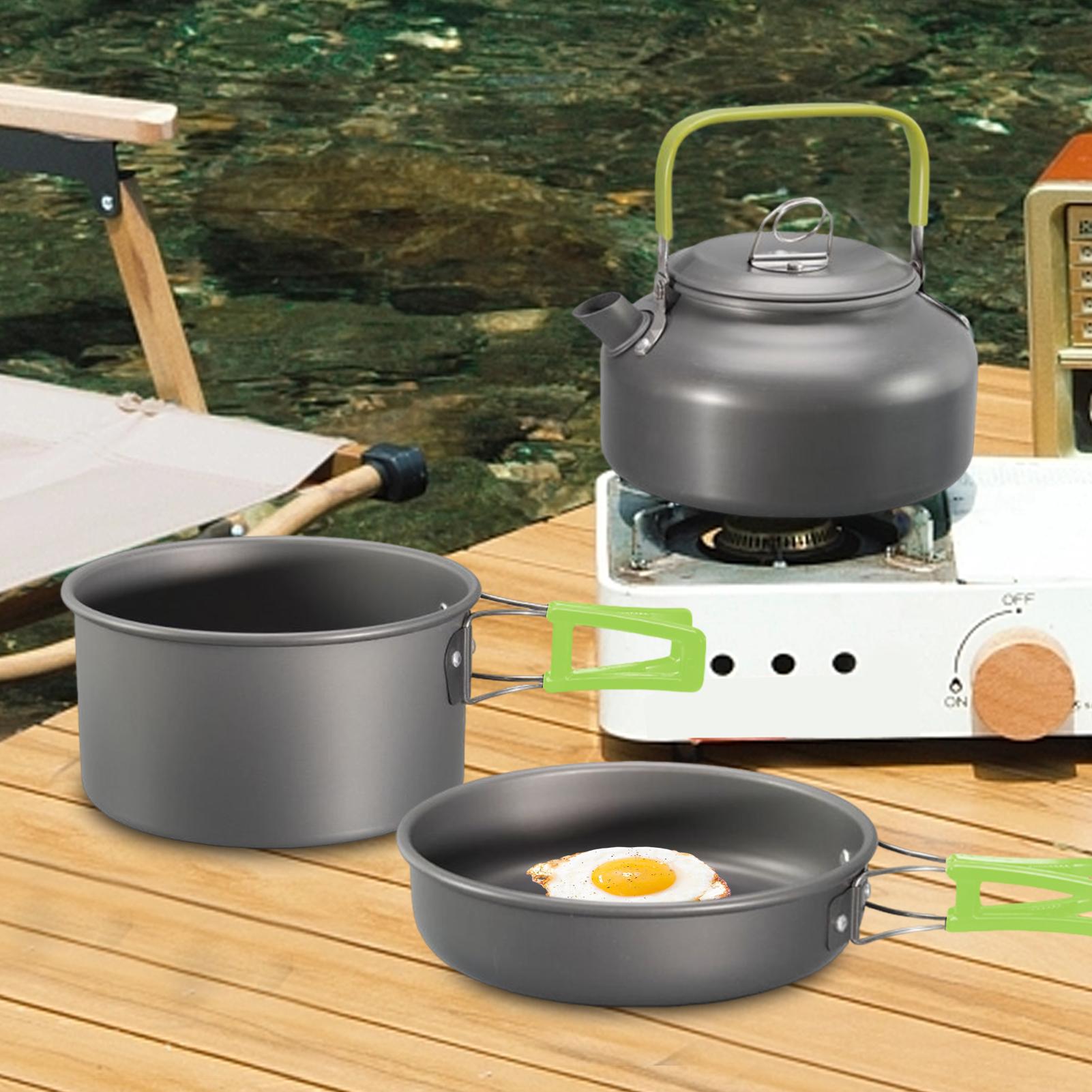 ชุดเครื่องครัวสำหรับตั้งแคมป์  - Camping Lightweight Cooking Pot บทวิจารณ์และราคา