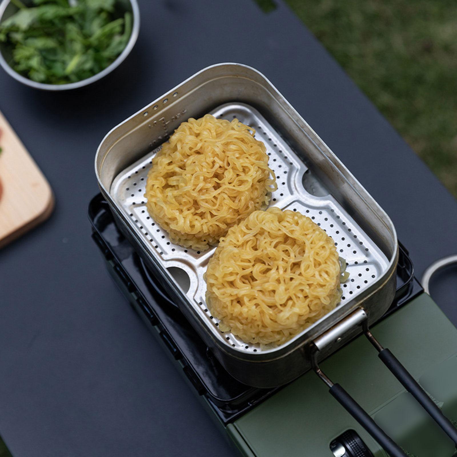 ถาดนึ่งอาหารสำหรับแคมป์ปิ้ง อุ - Camping Cooking Tray บทวิจารณ์และราคา