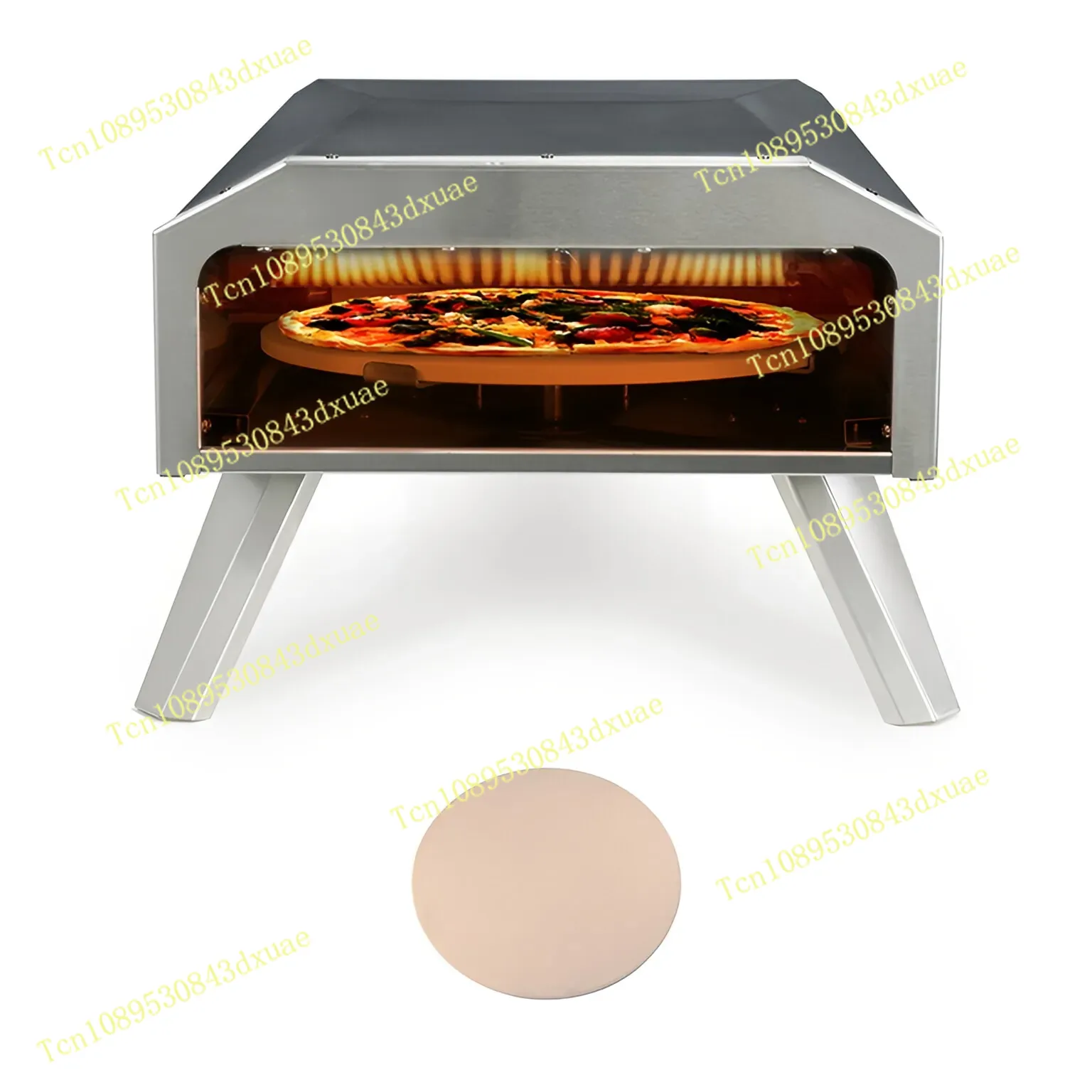 เตาอบพิซซ่าแก๊สพับได้แบบพกพา ห - Cooking Outdoor Camping บทวิจารณ์และราคา