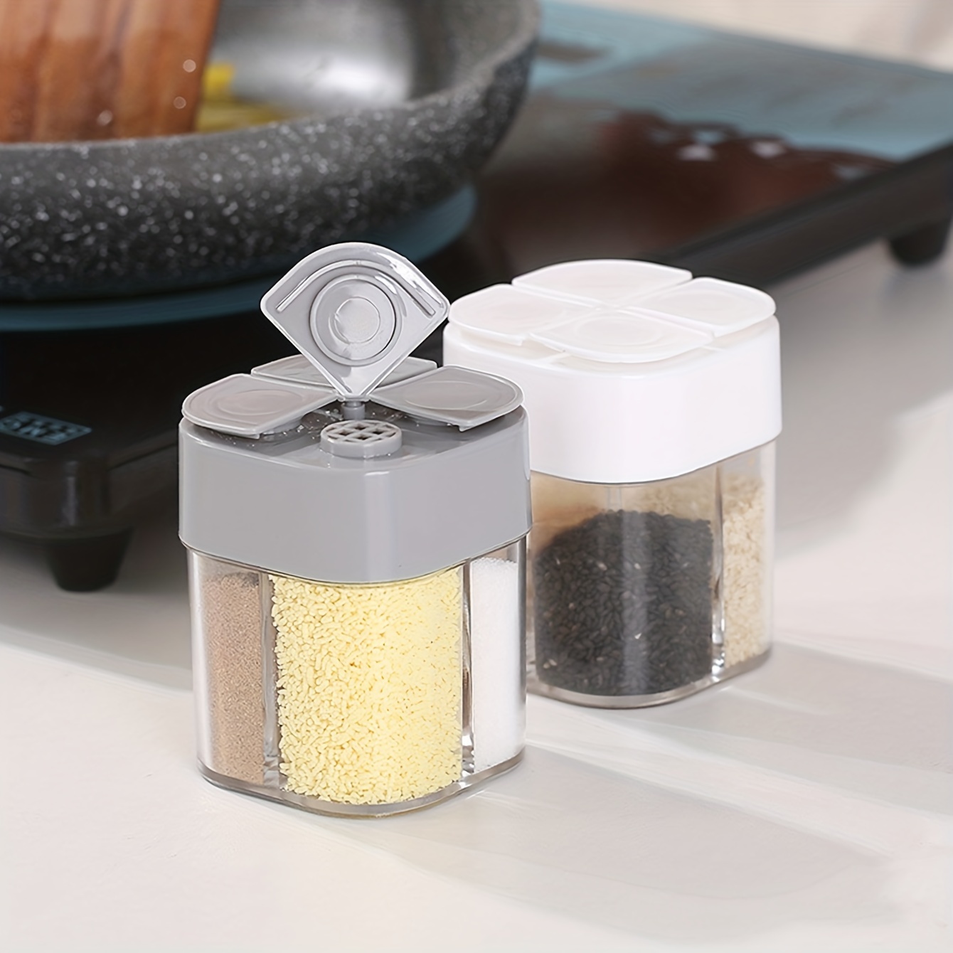 4in1 Camping Seasoning Shaker  - Camping Cooking Utensil Set บทวิจารณ์และราคา