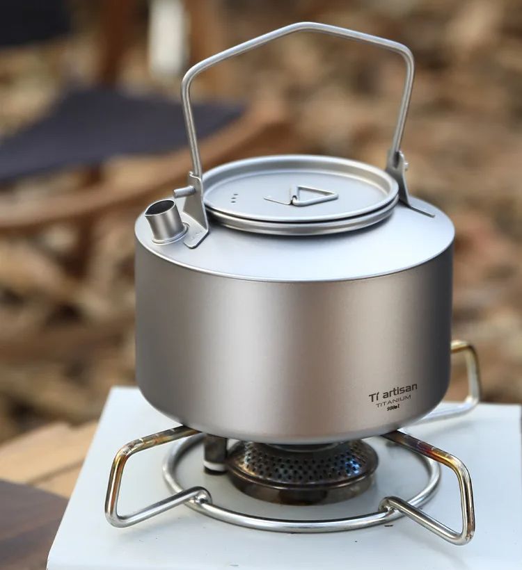 แคมป์ปิ้งกาต้มน้ําทําอาหารกาต้ - Camping Cooking Ware บทวิจารณ์และราคา