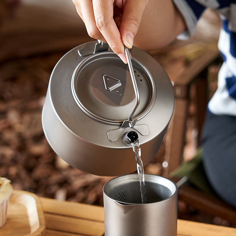 แคมป์ปิ้งกาต้มน้ําทําอาหารกาต้ - Camping Cooking Ware บทวิจารณ์และราคา