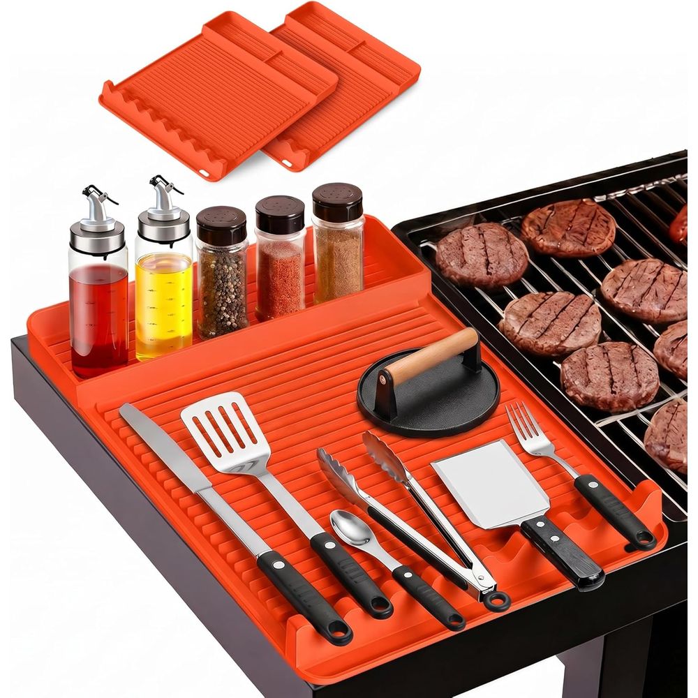 แผ่นรองย่างซิลิโคนทนความร้อน - - Cooking Outdoor Camping บทวิจารณ์และราคา