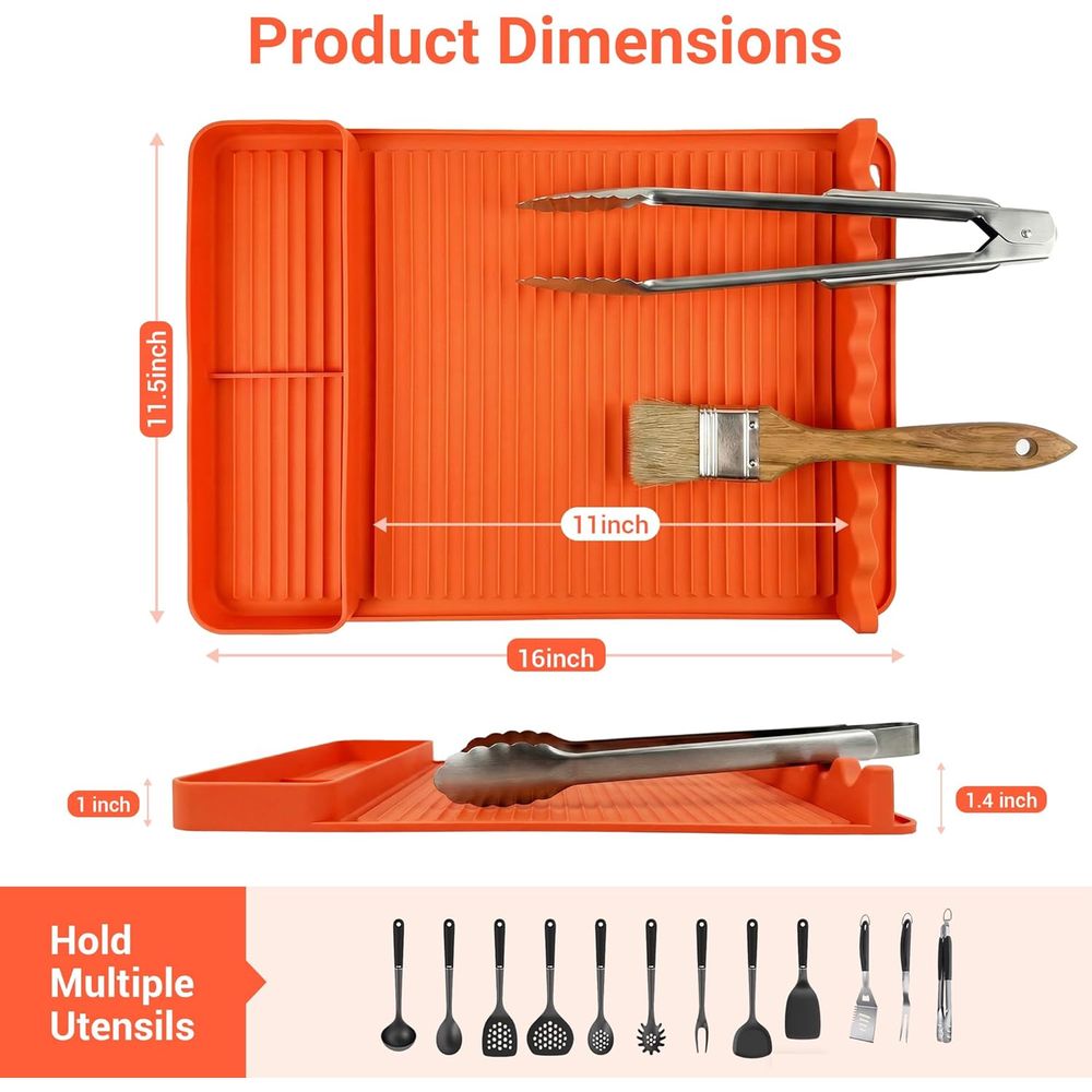 แผ่นรองย่างซิลิโคนทนความร้อน - - Cooking Outdoor Camping บทวิจารณ์และราคา