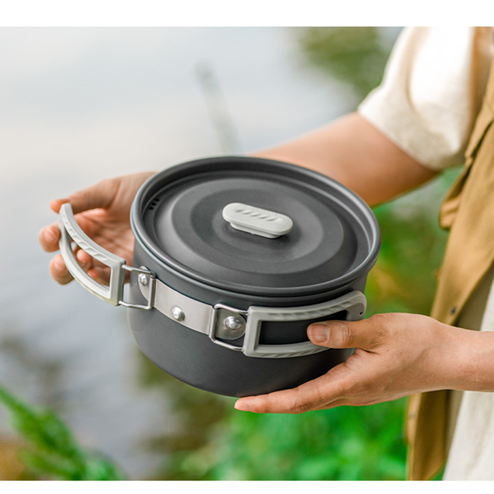 Naturehike ชุดหม้อกลางแจ้ง,อุป - Camping Cooking Utensil Set บทวิจารณ์และราคา