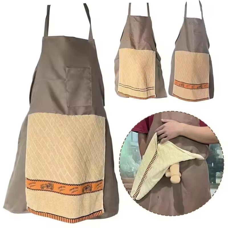 ผ้ากันเปื้อนแกล้งคนแบบใหม่ ของ - Camping Cooking Apron บทวิจารณ์และราคา