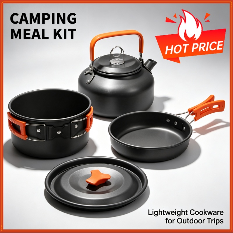ชุดอุปกรณ์ทำอาหารสำหรับตั้งแคม - Camping Cooking Kits บทวิจารณ์และราคา